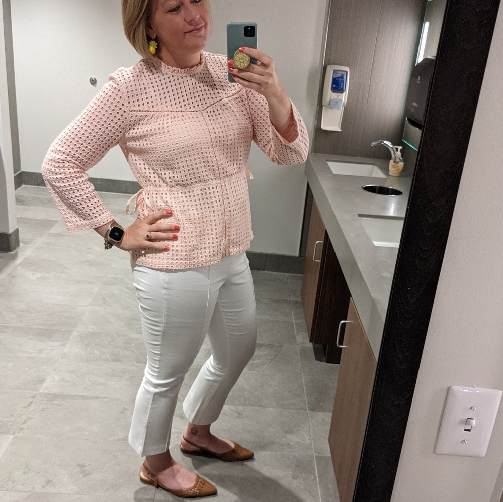Side Zip Kick-Crop Pants